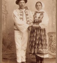 František Javoš a Anna rod. Pallová r.1910